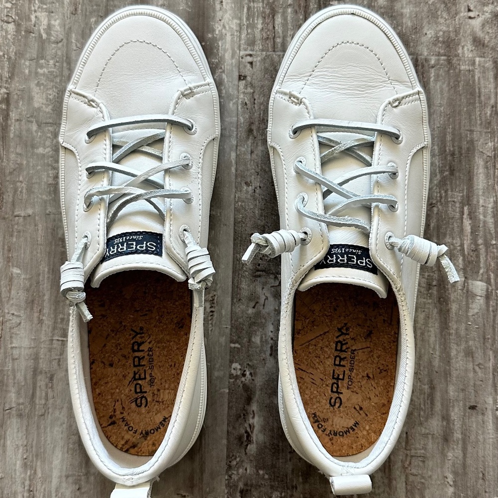 Sperry Crest Vibe Leather Sneakers
